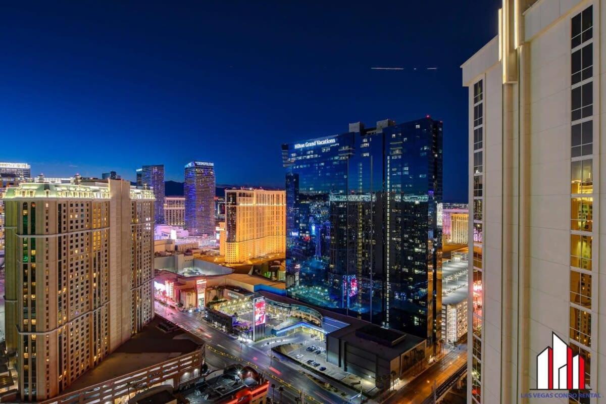 Mgm Signature-33-711 F1 Track & Strip View Balcony لاس فيغاس المظهر الخارجي الصورة