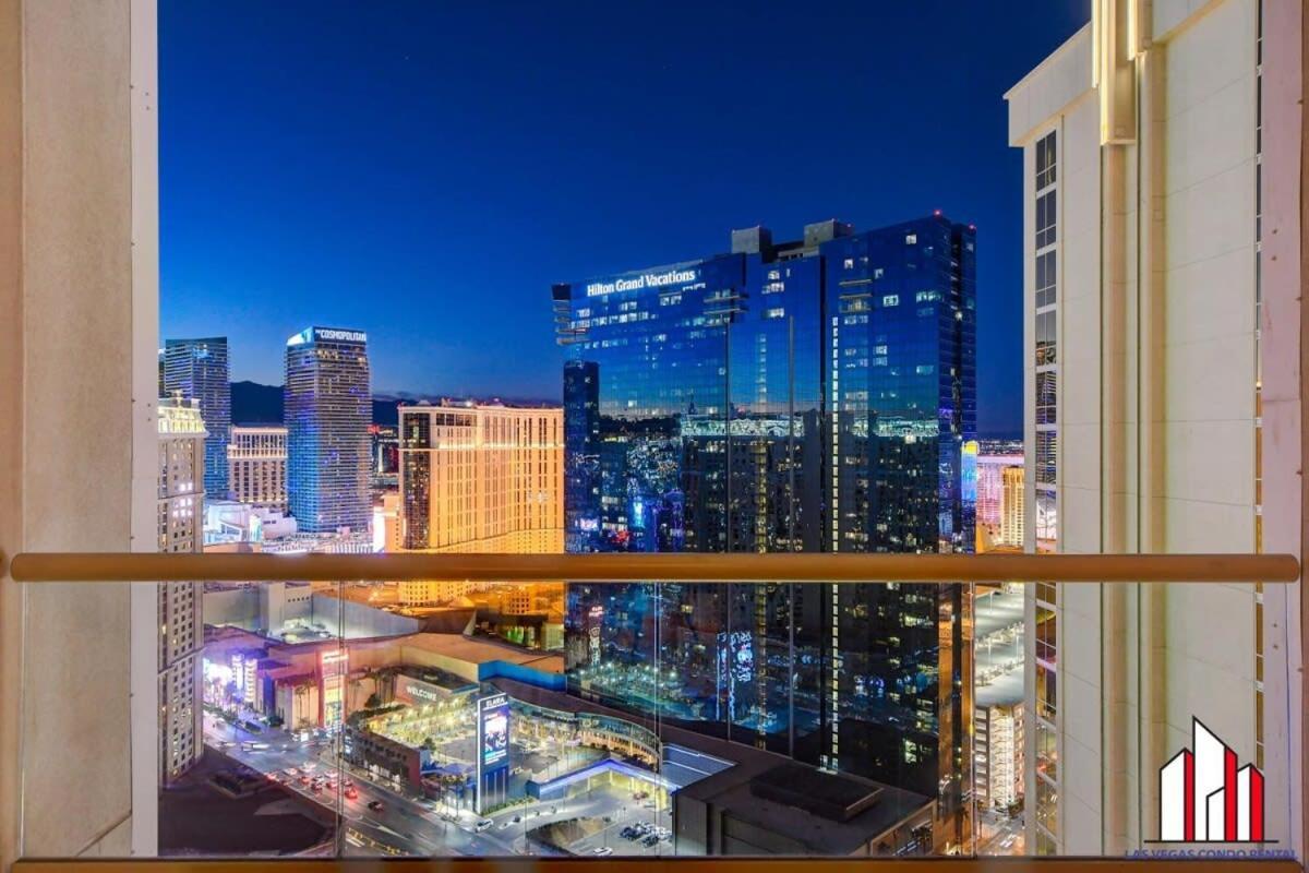 Mgm Signature-33-711 F1 Track & Strip View Balcony لاس فيغاس المظهر الخارجي الصورة
